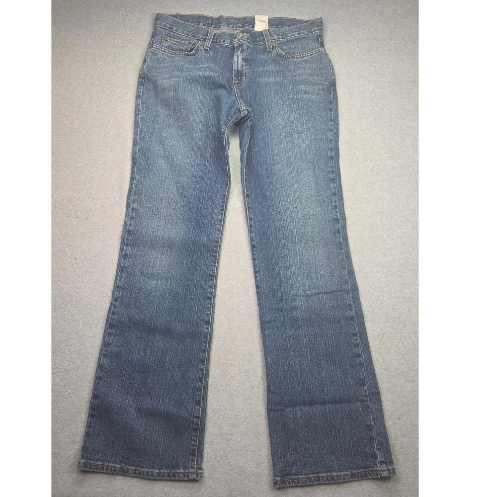 Lucky Brand Josie Jeans Womens 31 (Tag 34x31)Blue Mid Rise Bootcut Denim Stretch